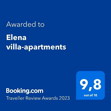 Elena Villa-apartments Apartmán *